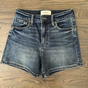 Evereve EVER Short Denim High-Rise Size 25